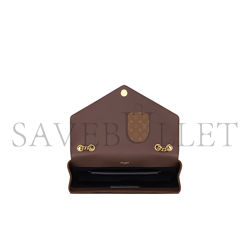 Y51 LOULOU LARGE IN MATELASSÉ SUEDE 803541AAEY62358 (32*22*10cm)